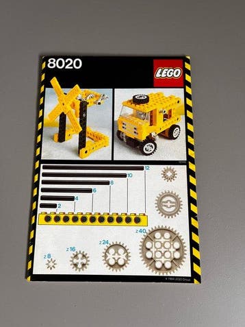 Lego Onderdelen - Technic - 854-8020-8030