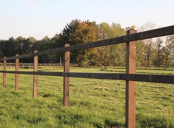 Hekwerk | houten omheining | afrastering weide, Nieuw, Hout