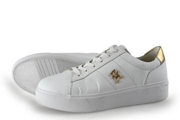 Tommy Hilfiger Sneakers in maat 40 Wit, Kleding | Dames, Schoenen, Verzenden, Wit, Zo goed als nieuw, Sneakers
