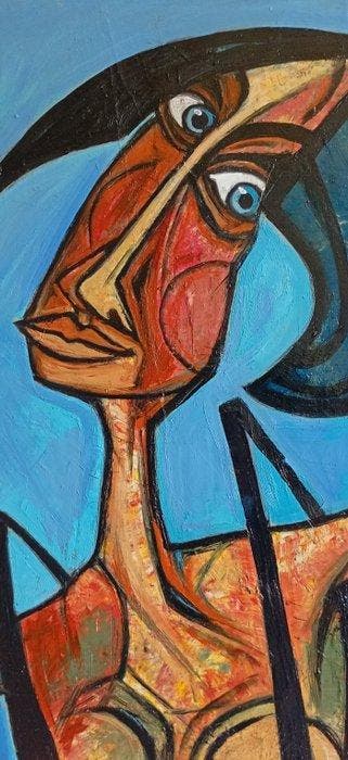 Peter Krusche - Die Andere, Antiek en Kunst