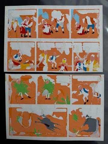 Paul Geerts, Willy Vandersteen - 1 Original page - Suske en