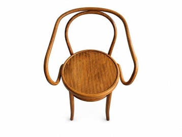 Ligna - Stoel - Beuken - Bauhaus, Ligna armstoel, Antiek en Kunst