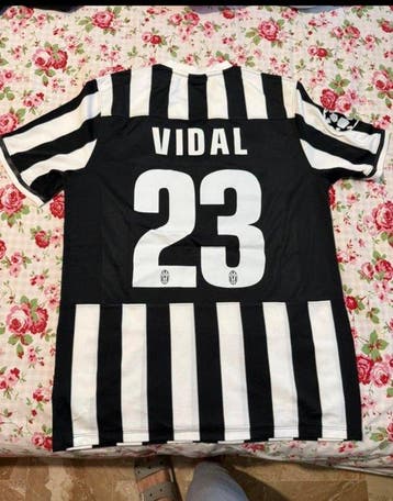 Juventus - Ligue des champions - Vidal - 2014 - Maillot de, Nieuw