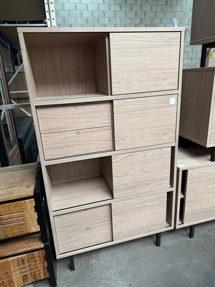 Fabulous bergkast, kleur misty oak, Maison & Meubles, Armoires | Armoires murales