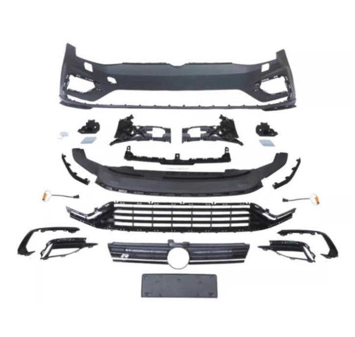 VW Golf 7 naar Golf 7.5 ombouw voorbumper R-stijl, Auto-onderdelen, Carrosserie, Voor, Bumper, Nieuw, Volkswagen