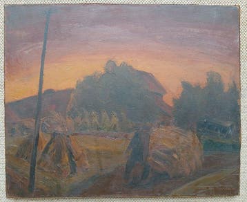 Henri Valery Vanderpoorten (1897-1977) - De oogst -