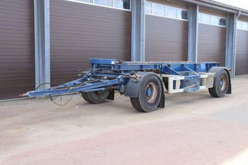 Veiling: Chassis-aanhangwagen MOL 20t 2003, Ophalen