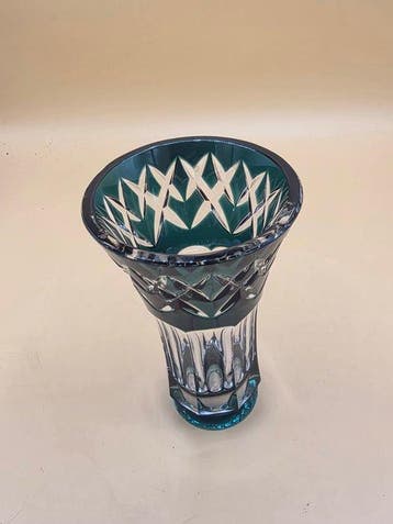 Val Saint Lambert - Vase - Cristal, Antiquités & Art