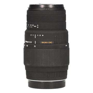Sigma 70-300mm f/4-5.6 DG Macro (Canon) met garantie, Ophalen of Verzenden, Gebruikt