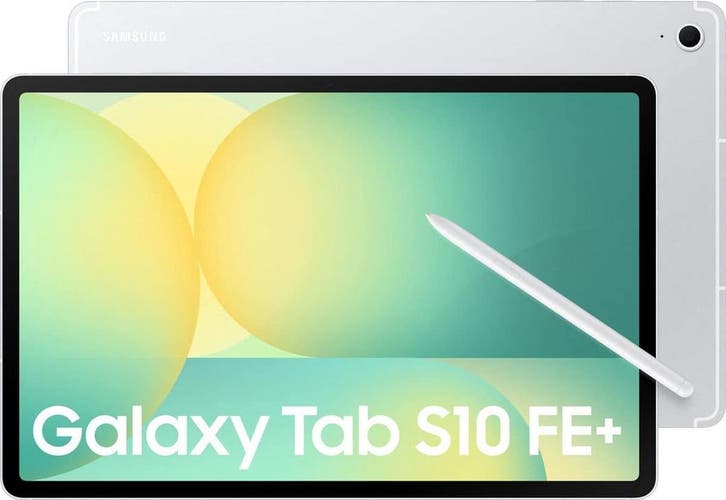 Samsung Galaxy Tab S10 FE+ 128GB Zilver met GARANTIE & ve..., Computers en Software, Windows Tablets, Nieuw, Ophalen of Verzenden
