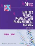 Martins Physical Pharmacy and Pharmaceutical Sciences,, Boeken, Verzenden, Zo goed als nieuw, Patrick J. Sinko
