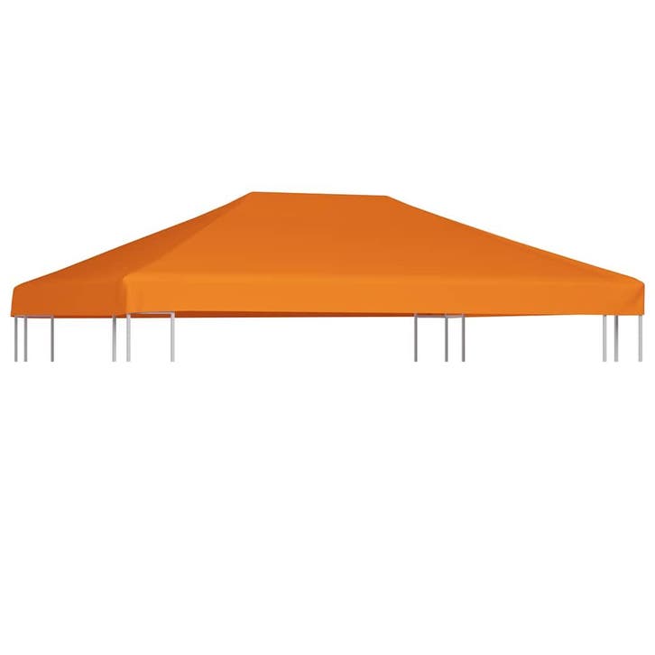 vidaXL Prieeldak 310 g/m² 4x3 m oranje, Jardin & Terrasse, Tonnelles, Envoi