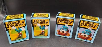 Schleich - Action figure Super Smurf Puffi - Rowboat -