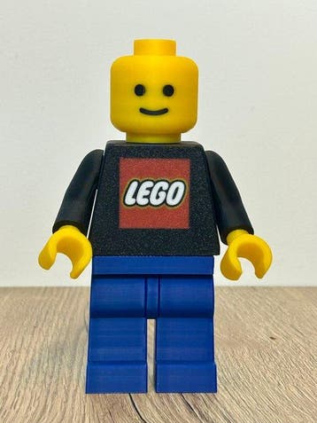 Fait maison - (MOC) Minifigure LEGO grand format (18 cm) -, Enfants & Bébés
