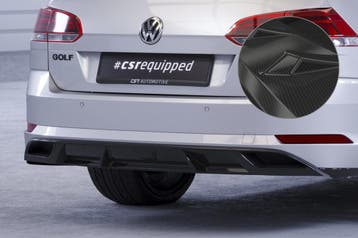Achterskirt voor VW Golf 7 Variant (facelift) HA241-C, Verzenden
