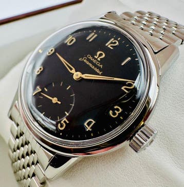 Omega - Seamaster Jumbo - Black Gilt Dial - cal. 268 - Sans