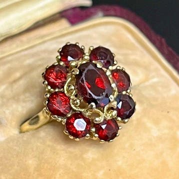 Zonder minimumprijs - Ring - 18 karaat Geel goud - 1.86ct., Handtassen en Accessoires, Nieuw