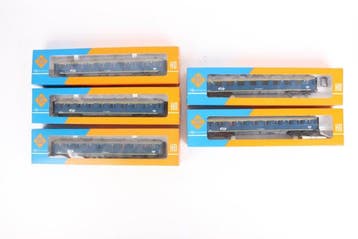 Roco H0 - 4218A/B - Modeltrein personenwagen (5) - Plan D