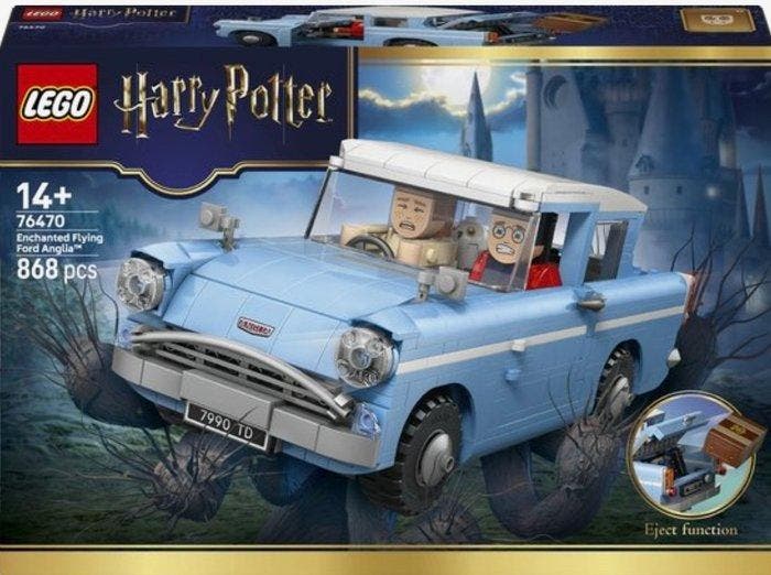 Lego Set - 76470 - Harry Potter - Enchanted Flying Ford, Kinderen en Baby's, Speelgoed | Duplo en Lego