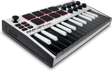 AKAI MPK Mini MK3 MIDI keyboard controller USB- Zwart/Wit..., Verzenden, Nieuw