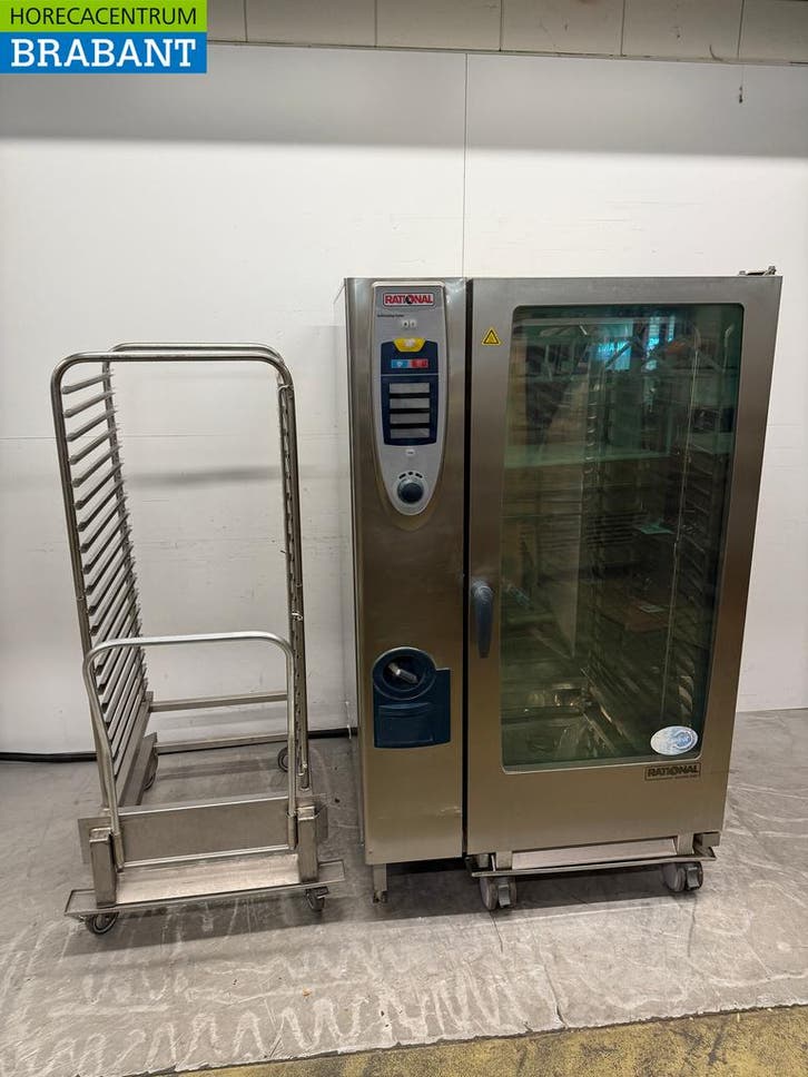 Acier inoxydable Rational SCC 202 SelfCookingCenter 40 x 1/1, Zakelijke goederen, Horeca | Overige, Verzenden