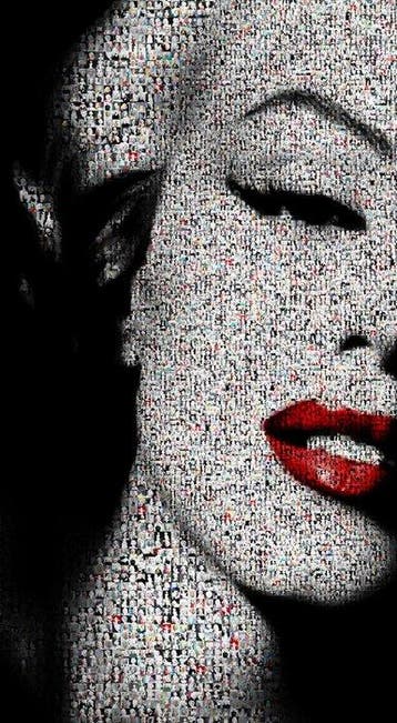 David Law - Crypto Marilyn VII - 2.0 - Format XL 60x90