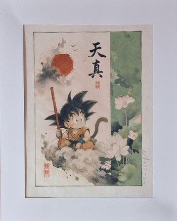 Emma Wildfang - „Kid Goku“ - Series - Anime Ukiyo – Legends