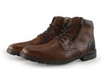Mustang Veterboots in maat 45 Cognac, Overige kleuren, Verzenden, Boots, Mustang