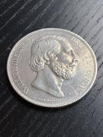 Nederland. Willem III. 2 1/2 Gulden 1874 (Zonder