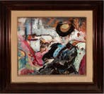 Emilio Grau Sala (1911-1975) - Interior con figura