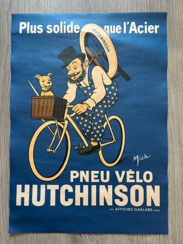 Mich - Pneu Vélo Hutchinson - Jaren 1970