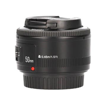Yongnuo EF 50mm f/1.8 met garantie, Ophalen of Verzenden