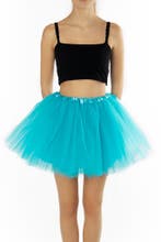 KIMU® Tutu Blauw Tule Rokje 110 116 122 128 134 140 Oceaan B, Ophalen of Verzenden