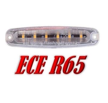 ECO R6 Raptor Led flitser R65 12-24V Super Plat Blauw, Ophalen of Verzenden, Nieuw