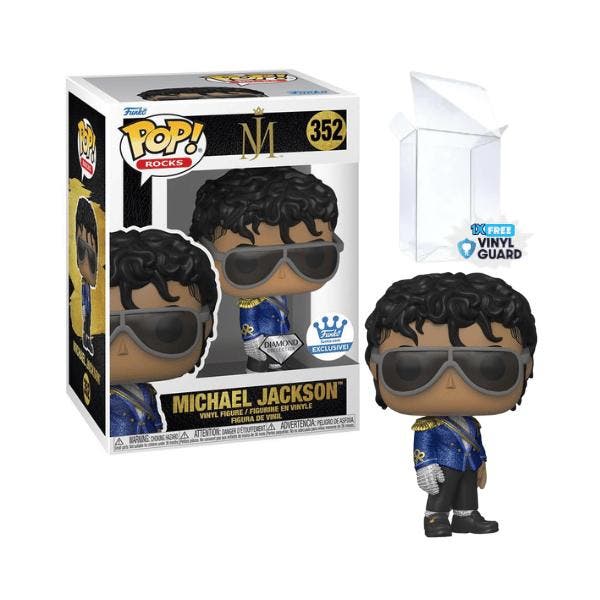 Funko Pop  Michael Jackson 1984 GRAMMYS 352 Diamond  SE, Collections, Jouets miniatures, Envoi