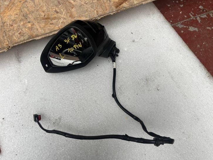 Rétroviseur ext. gauche Audi A5 8W F5 2016-2024 10 PIN, Autos : Pièces & Accessoires, Rétroviseurs, Audi, Utilisé, Enlèvement