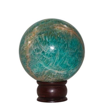 KAMR GEM Sphère naturelle damazonite 115 mm Boule de