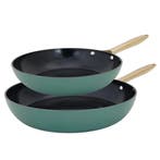 Cosy & Trendy Elegance braadpan SET - Groen, Verzenden