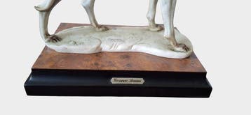 Giuseppe Armani - sculptuur, Greyhound / Whippet - 210 mm -