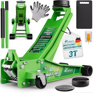 Autokrik - Garagekrik - Hydraulische krik - 3 Ton - Groen -, Verzenden, Nieuw