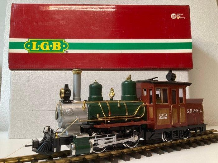 LGB G - 20251 - Stoomlocomotief (1) - Fourney Amerikaanse, Hobby en Vrije tijd, Modeltreinen | Overige schalen