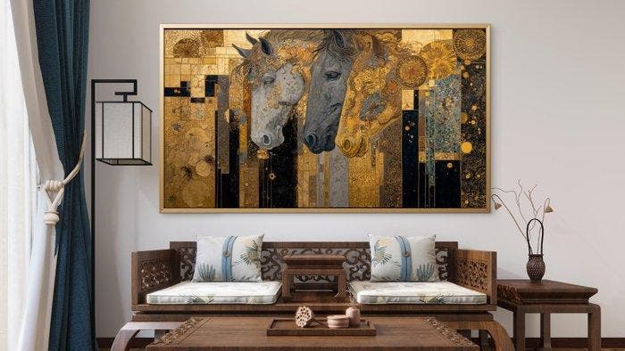 Mrs Art Prime - The Golden Mystery of Nature #03, Antiquités & Art, Art | Peinture | Moderne
