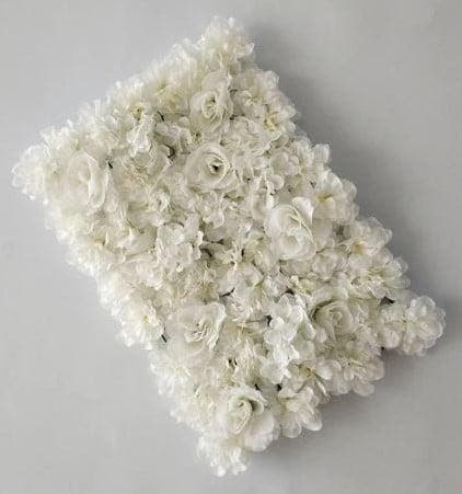 Flowerwall 40x60 cm 24 Wit Kant en Klaar, Hobby en Vrije tijd, Knutselen, Nieuw