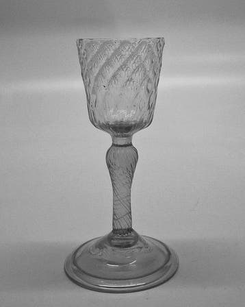 Verre à vin - Luiks Wijnglas - Sodaglas - 1710-1760
