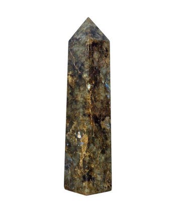 KAMR GEM Natuurlijke Labradoriet Kristaltoren 275 mm