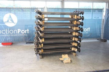 Veiling: Partij Wielassen Knott 32x met partij zeskantbouten, Auto diversen, Aanhangers en Bagagewagens, Ophalen, Nieuw