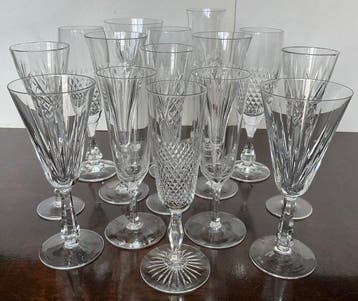 Champagne fluitje (15) - Kristal
