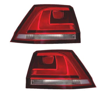 Feux Arrière Pour Volkswagen Vw Golf Vii Variant 12-17 Fumé, Verzenden