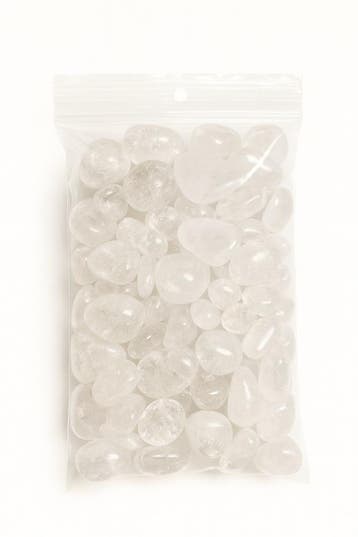 bergkristal melk 500 gr 8-12mm (Edelsteen Per Soort), Ophalen of Verzenden