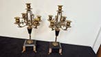 Chandelier (2) - Laiton, Marbre - porte-bougies